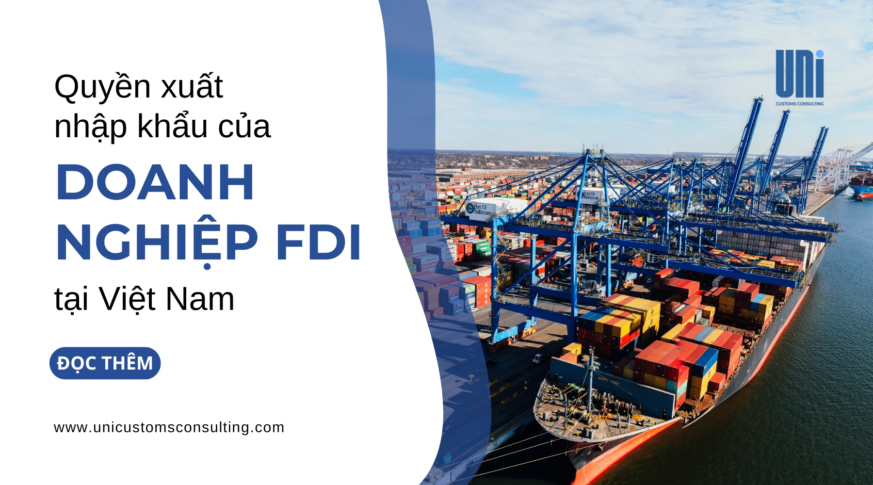 Quyền xuất nhập khẩu của Doanh nghiệp FDI tại Việt Nam 1