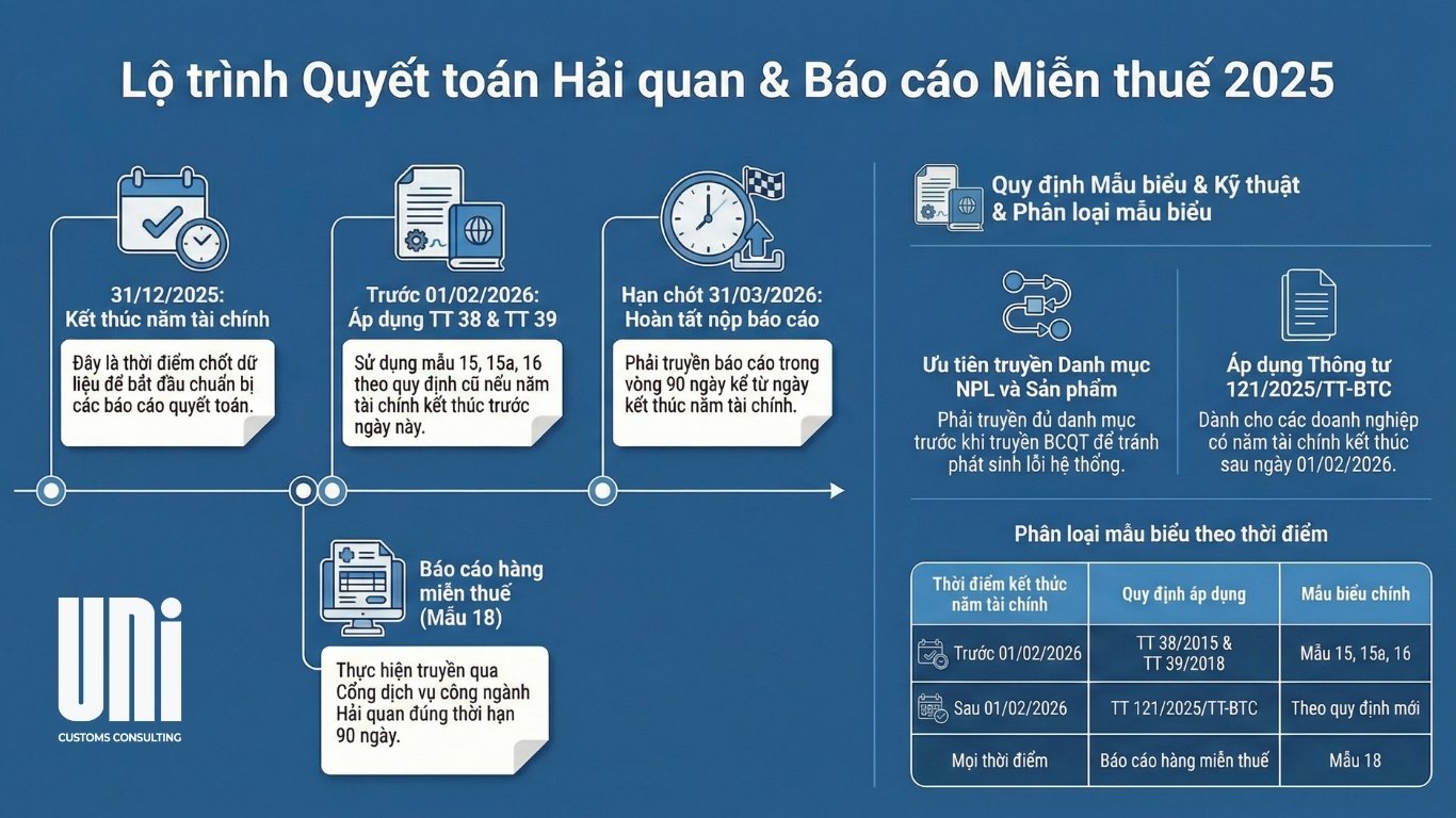 Báo Cáo Quyết Toán Hải Quan Là Gì